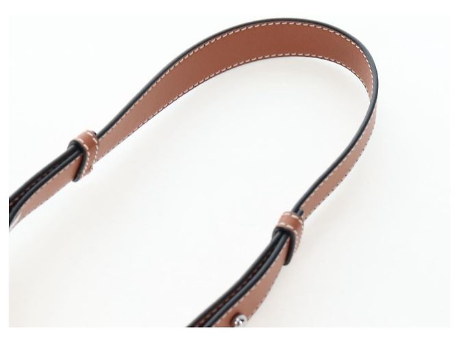 LOEWE Hammock Small Hand Bag Leather 2way Brown Silver - vista 10