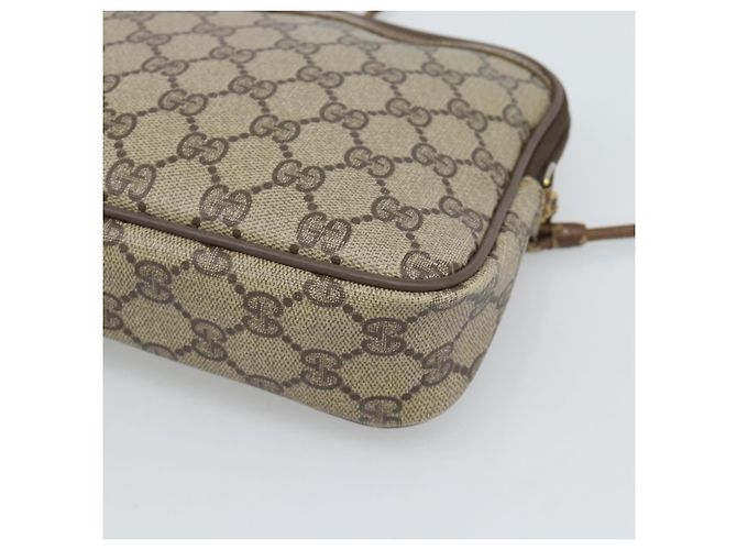 GUCCI Bolsa de Ombro GG Supreme PVC Beige Gold 40 02 068 - vista 10