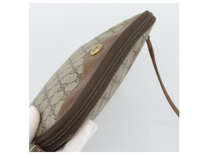 GUCCI Bolsa de Ombro GG Supreme PVC Beige Gold 40 02 068 - vista 6