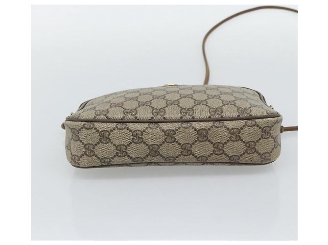 GUCCI Bolsa de Ombro GG Supreme PVC Beige Gold 40 02 068 - vista 9