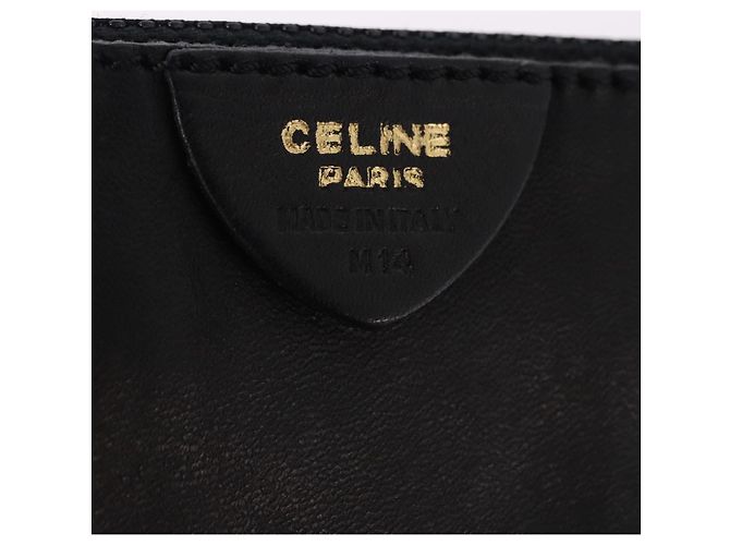 Céline CELINE Hand Bag Leather Black Gold - vista 12