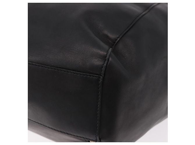 Céline CELINE Hand Bag Leather Black Gold - vista 17