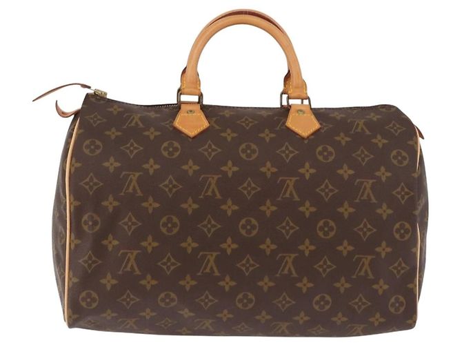 LOUIS VUITTON Monogram Speedy 35 Hand Bag Vintage M41524 LV - vista 2