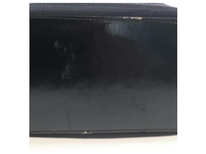 GUCCI Bamboo Hand Bag Canvas 2way Black Silver 002 1998 0353 - vista 6