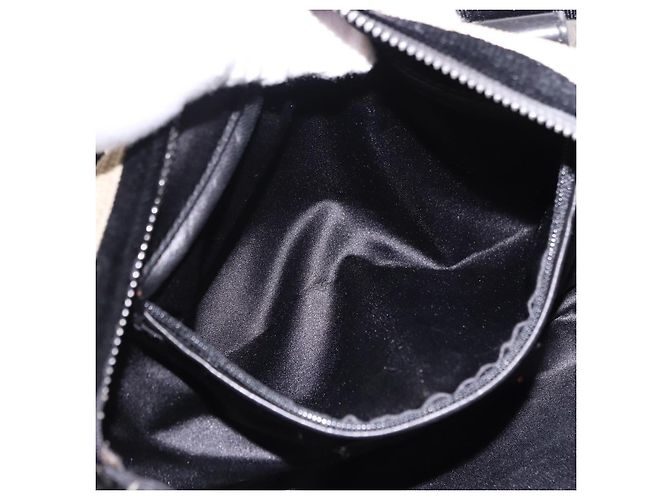 SAINT LAURENT Hand Bag Canvas Beige Silver - vista 21