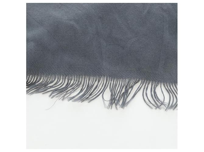 Hermès HERMES New Libris Stole Cashmere Gray - vista 4