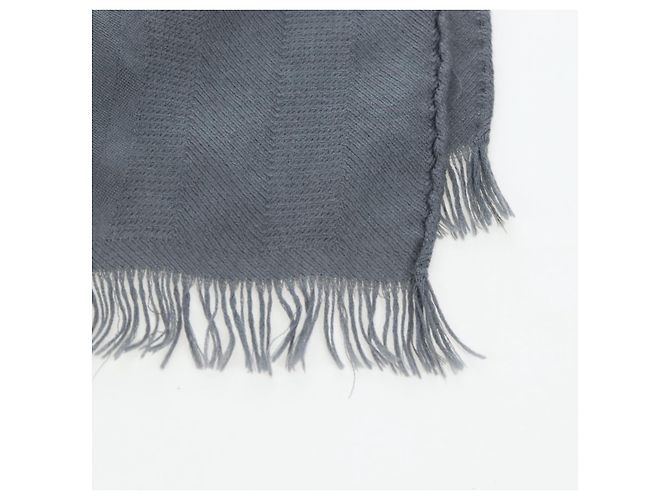Hermès HERMES New Libris Stole Cashmere Gray - vista 5