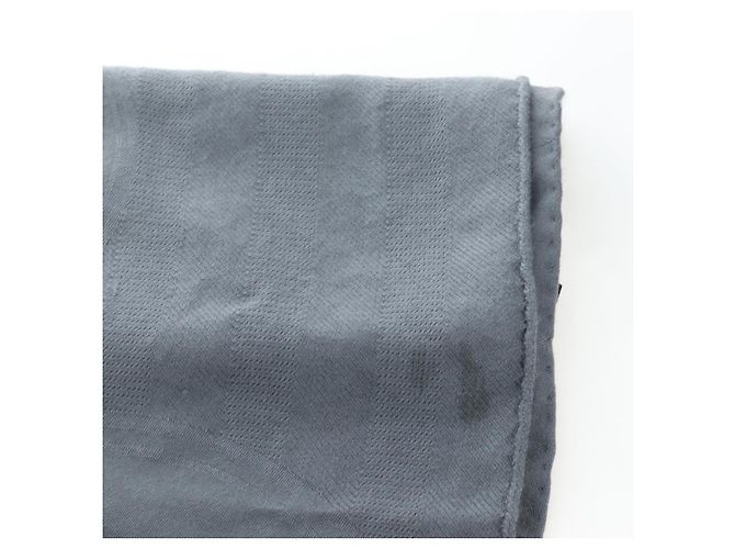 Hermès HERMES New Libris Stole Cashmere Gray - vista 9
