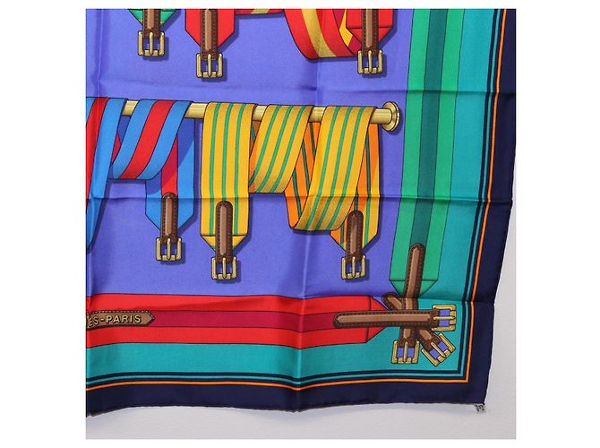Hermès HERMES Carre 90 Scarf Silk Multicolor - vista 10