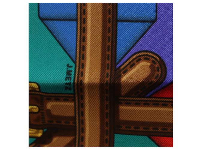 Hermès HERMES Carre 90 Scarf Silk Multicolor - vista 11