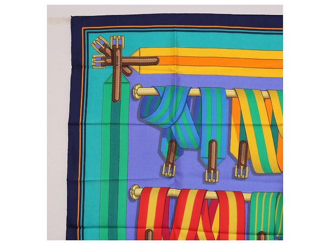 Hermès HERMES Carre 90 Scarf Silk Multicolor - vista 14