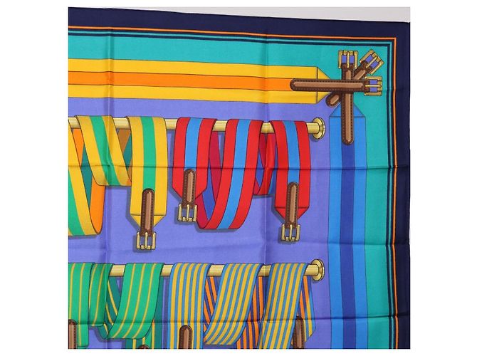 Hermès HERMES Carre 90 Scarf Silk Multicolor - vista 16