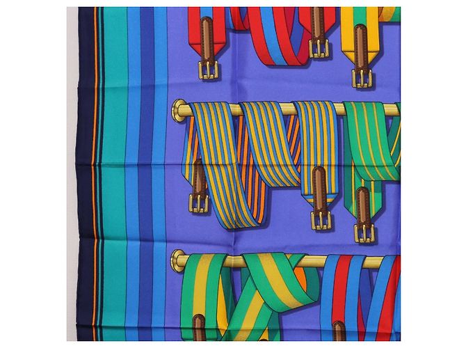 Hermès HERMES Carre 90 Scarf Silk Multicolor - vista 5
