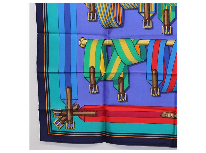 Hermès HERMES Carre 90 Scarf Silk Multicolor - vista 8