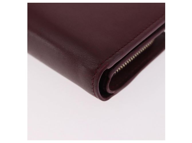 GUCCI Wallet Leather Higuchi Yuko Collaboration Bordeaux 847923 - vista 14