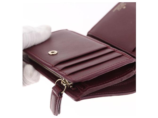 GUCCI Wallet Leather Higuchi Yuko Collaboration Bordeaux 847923 - vista 22