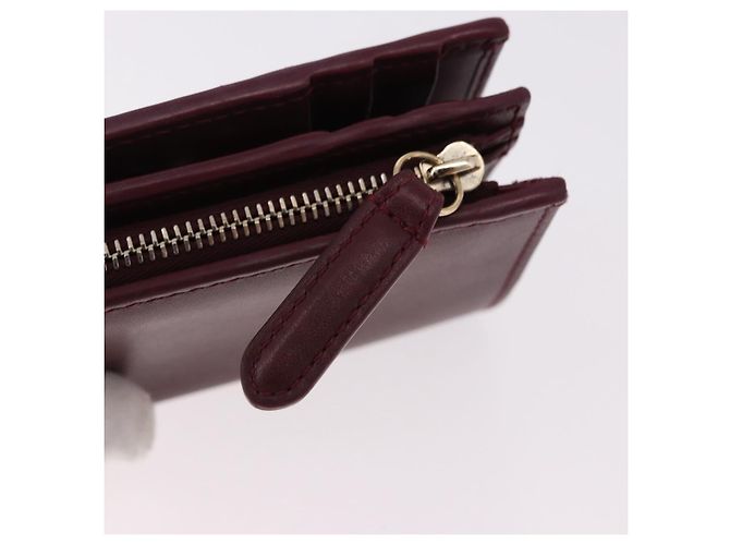 GUCCI Wallet Leather Higuchi Yuko Collaboration Bordeaux 847923 - vista 8
