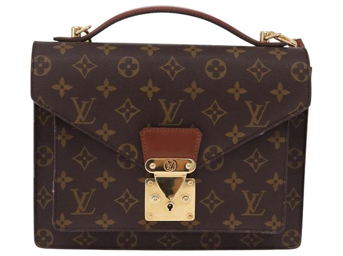 LOUIS VUITTON Monogram Monceau 26 Hand Bag 2way M51187 LV - vista 13