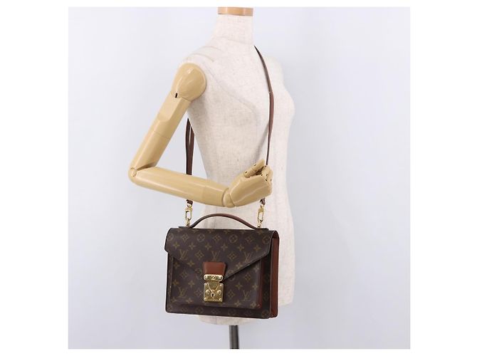 LOUIS VUITTON Monogram Monceau 26 Hand Bag 2way M51187 LV - vista 26