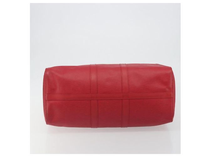 LOUIS VUITTON Epi Keepall 45 Boston Bag Red M42977 LV - vista 5