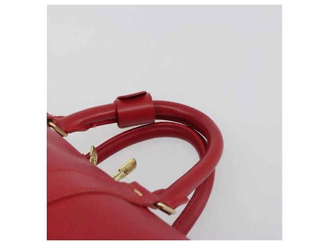 LOUIS VUITTON Epi Keepall 45 Boston Bag Red M42977 LV - vista 8