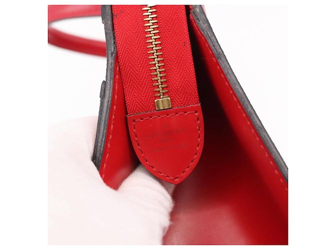 LOUIS VUITTON Epi Riviera Hand Bag Red M48187 LV - vista 17
