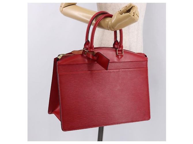 LOUIS VUITTON Epi Riviera Hand Bag Red M48187 LV - vista 22