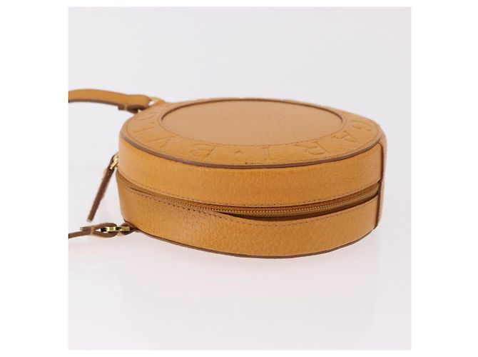 Bulgari BVLGARI Shoulder Bag Leather Brown Gold - vista 4
