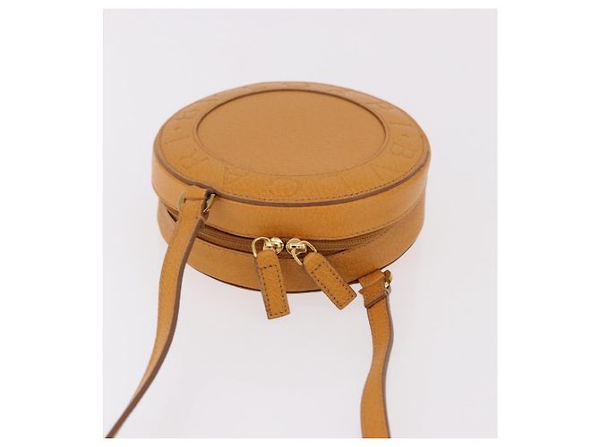 Bulgari BVLGARI Shoulder Bag Leather Brown Gold - vista 6