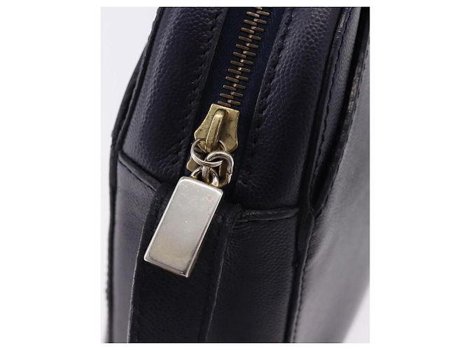 Céline CELINE Shoulder Bag Leather Navy Gold - vista 10