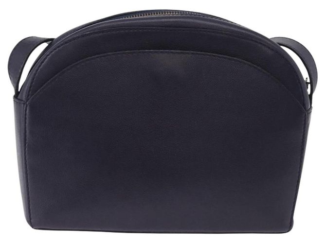 Céline CELINE Shoulder Bag Leather Navy Gold - vista 2