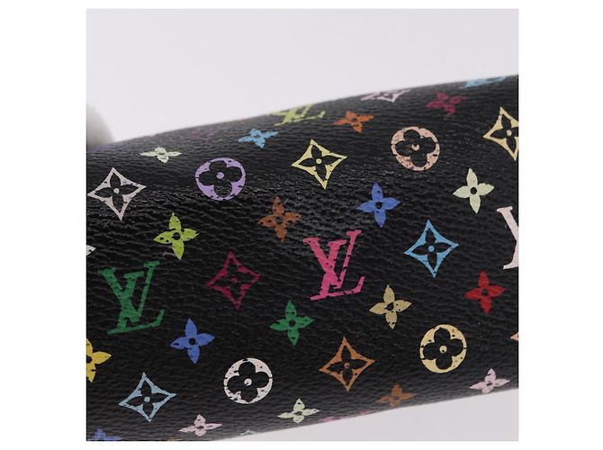LOUIS VUITTON Monogram Multicolor Pochette Pouch Black M47355 LV - vista 7