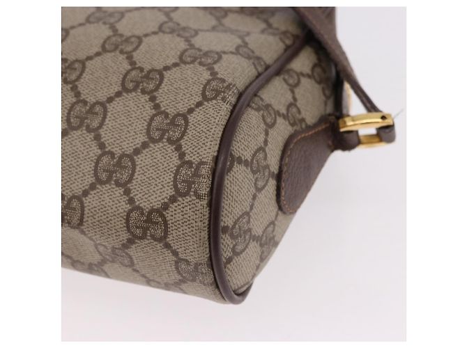 GUCCI GG Supreme Shoulder Bag PVC Beige Gold 56 01 087 - vista 16