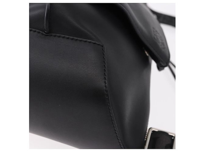 LOEWE Anton Sling Schultertasche Leder Schwarz Silber - Ansicht 14
