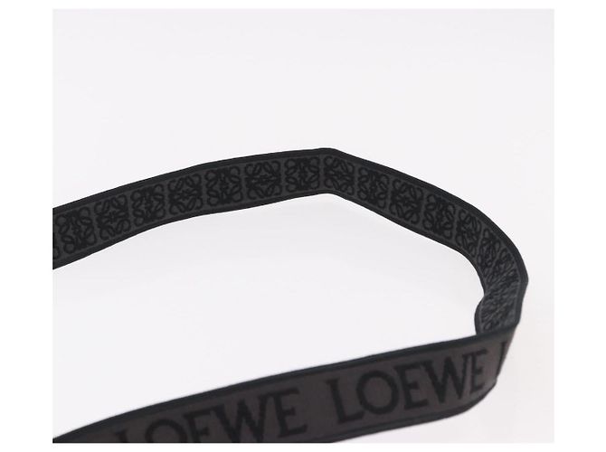 LOEWE Anton Sling Schultertasche Leder Schwarz Silber - Ansicht 8