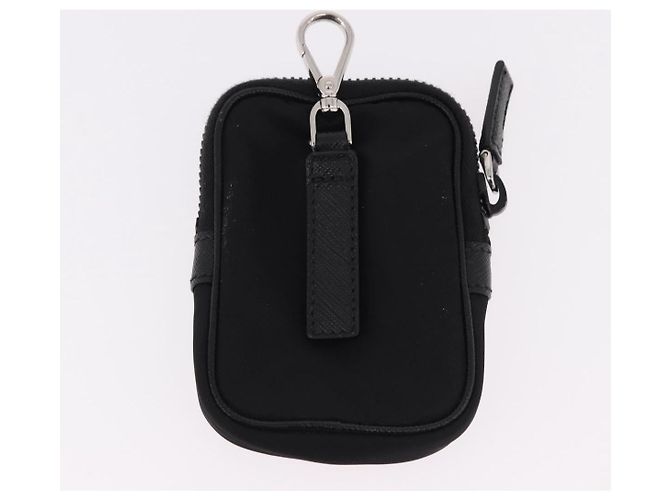 PRADA Shoulder Bag Nylon Black Silver - vista 25