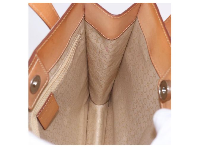 Céline CELINE C Macadam Canvas Hand Bag Suede Gray Silver - vista 18