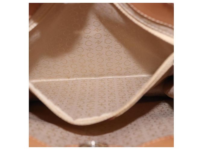 Céline CELINE C Macadam Canvas Hand Bag Suede Gray Silver - vista 21
