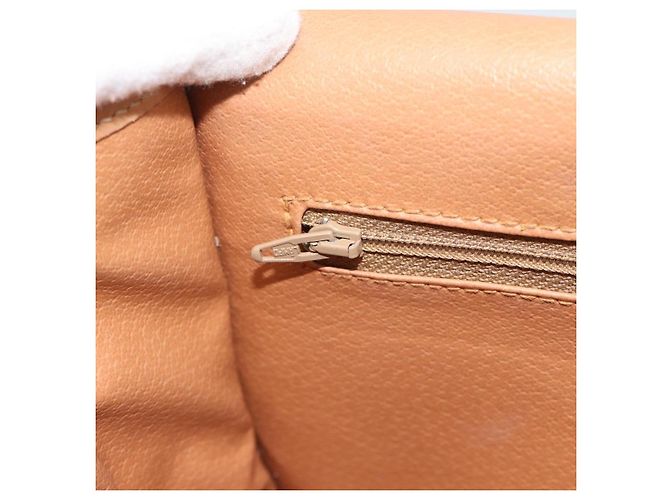 Céline CELINE Macadam Canvas Shoulder Bag PVC Leather Brown Gold - vista 20