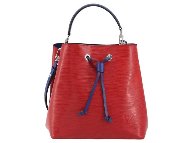Néonoé LOUIS VUITTON Epi Neonoe Shoulder Bag Red Coklico M54365 LV - vista 13
