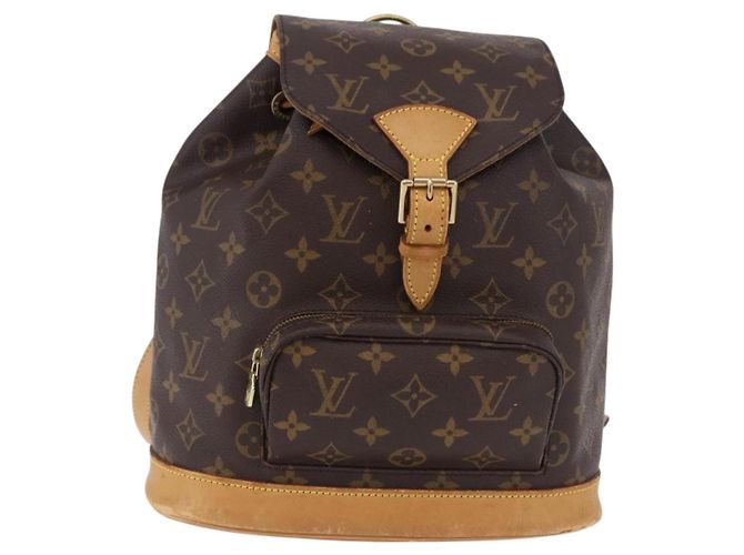 LOUIS VUITTON Monogram Montsouris MM Backpack M51136 LV - view 13