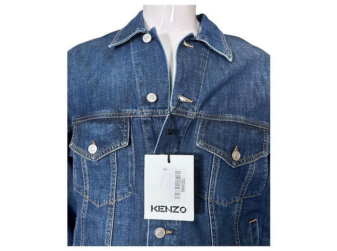 Giacca di jeans Kenzo blu - vista 2