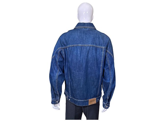 Giacca di jeans Kenzo blu - vista 5