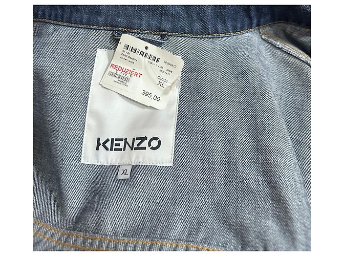 Giacca di jeans Kenzo blu - vista 7
