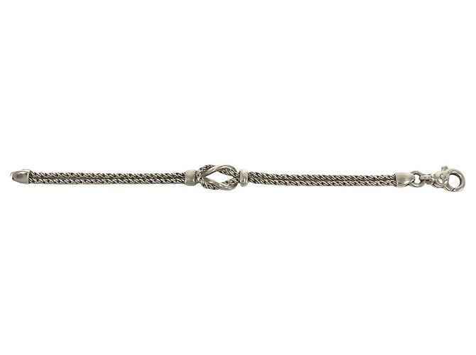 Tiffany & Co Bracciale Tiffany Vintage Double Rope Center Knot Argento - vista 6