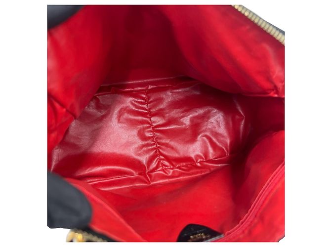 Céline Celine Mini Boston Tasche aus Leder mit Vintage Sternen-geprägtem Logo-Hardware Schwarz - Ansicht 9