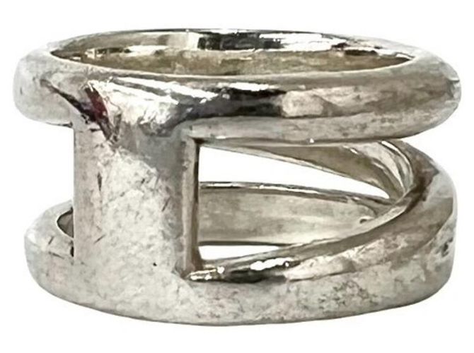 Tiffany & Co Tiffany Vintage Diagonal Band Ring Silber - Ansicht 6