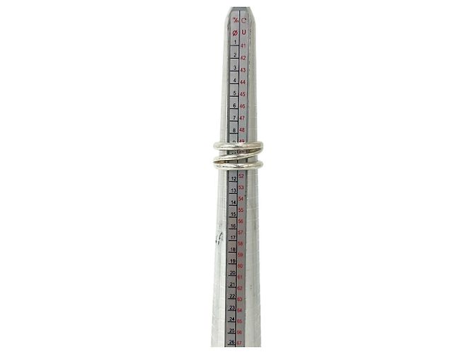 Tiffany & Co Tiffany Vintage Diagonal Band Ring Silber - Ansicht 7