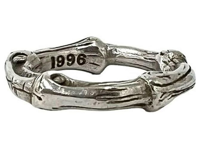 Tiffany & Co Tiffany Vintage Bamboo Band Ring Silber - Ansicht 4
