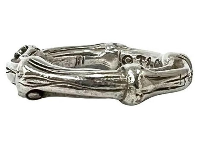 Tiffany & Co Tiffany Vintage Bamboo Band Ring Silber - Ansicht 5